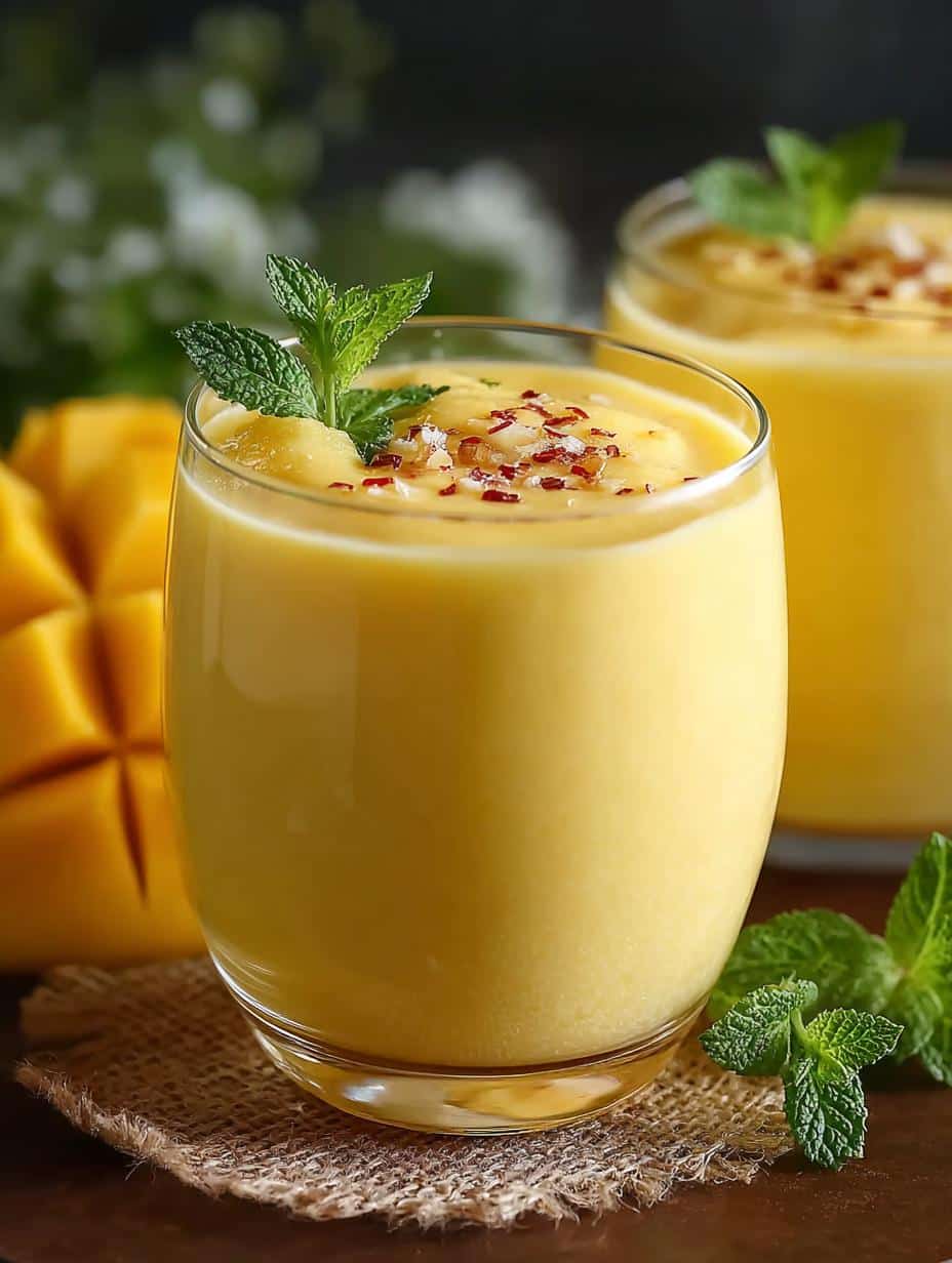 Delicious Indian Mango Lassi in 5 Minutes - Indian Mango Lassi - additional detail