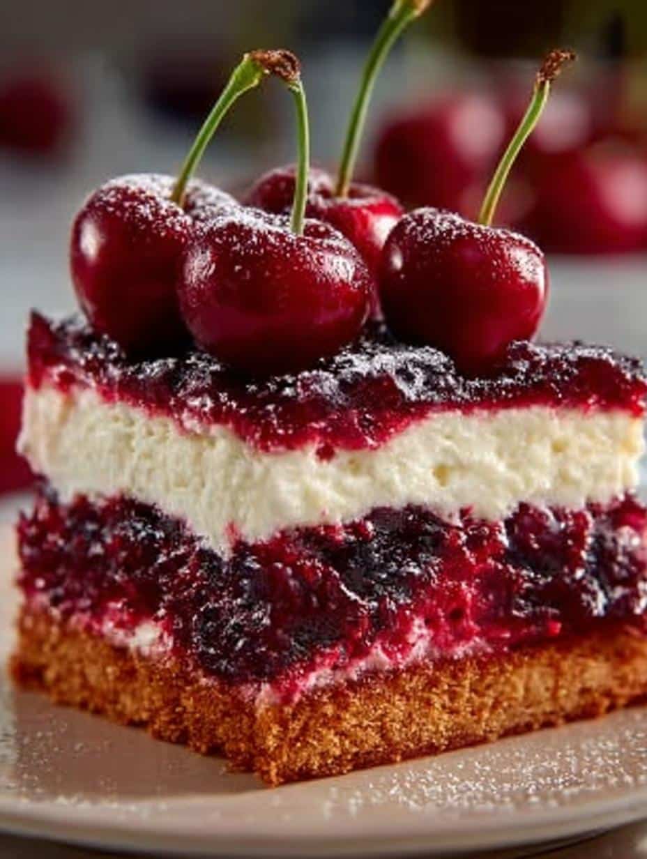 Irresistible Cherry Cake with