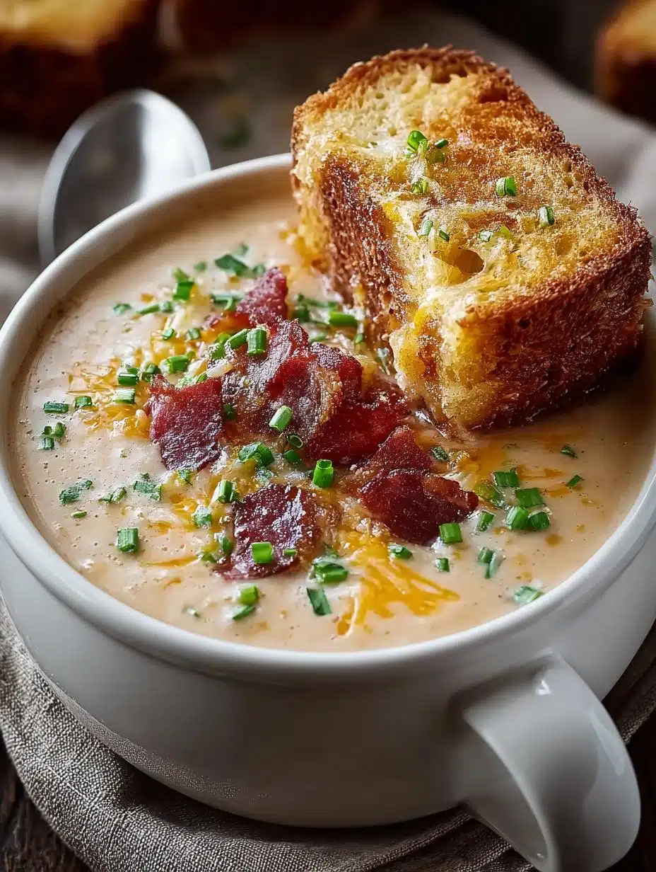 Savory Monte Cristo Soup with a Sweet Raspberry Twist 1 Monte Cristo Soup