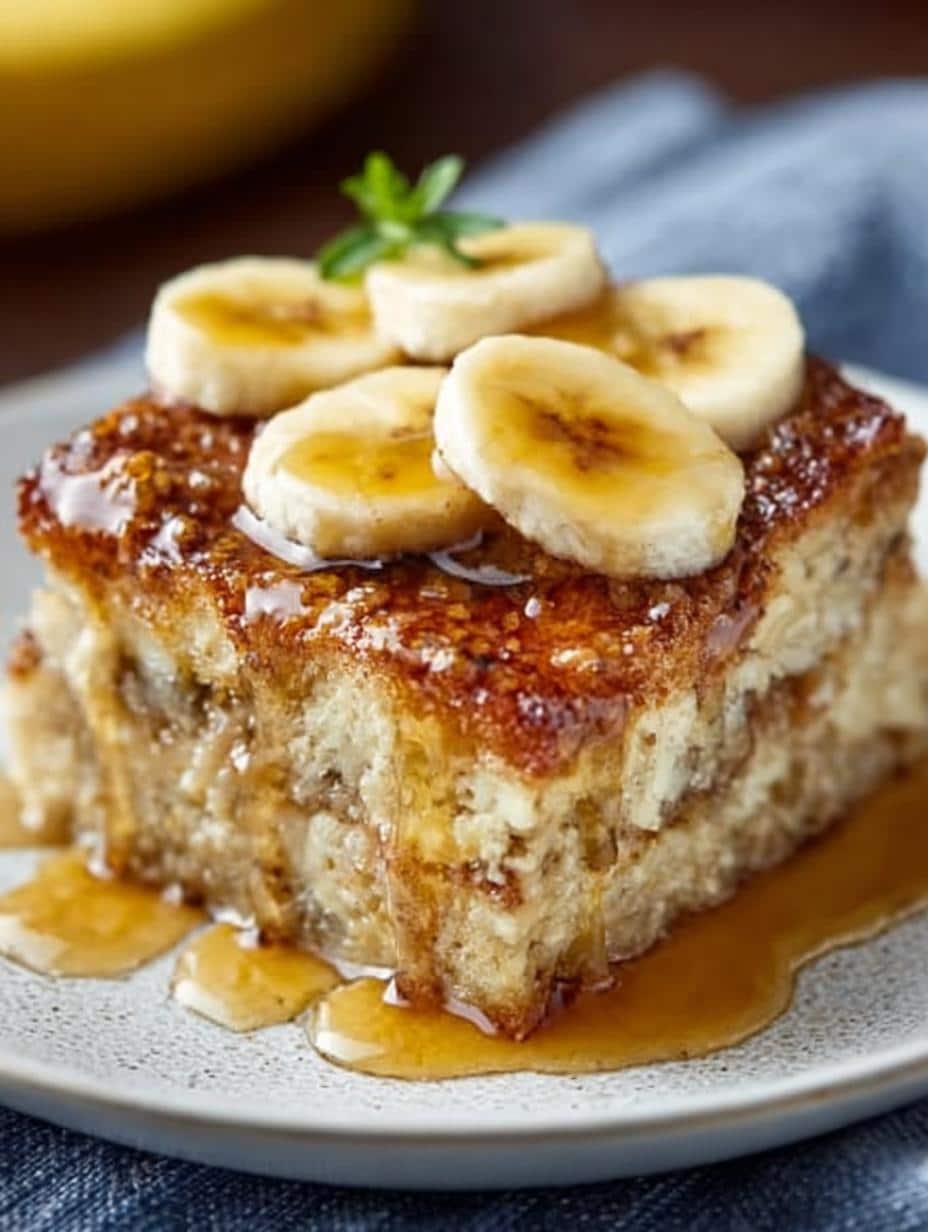 Overnight Baked Banana French Toast: 5 Irresistible Secrets - Overnight Baked Banana French - additional detail