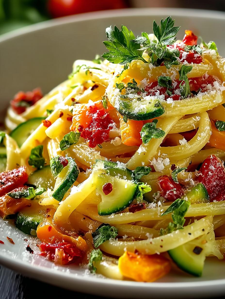 Delicious Pasta Primavera: 5 Easy Steps to Enjoy Veggies - Pasta Primavera - additional detail