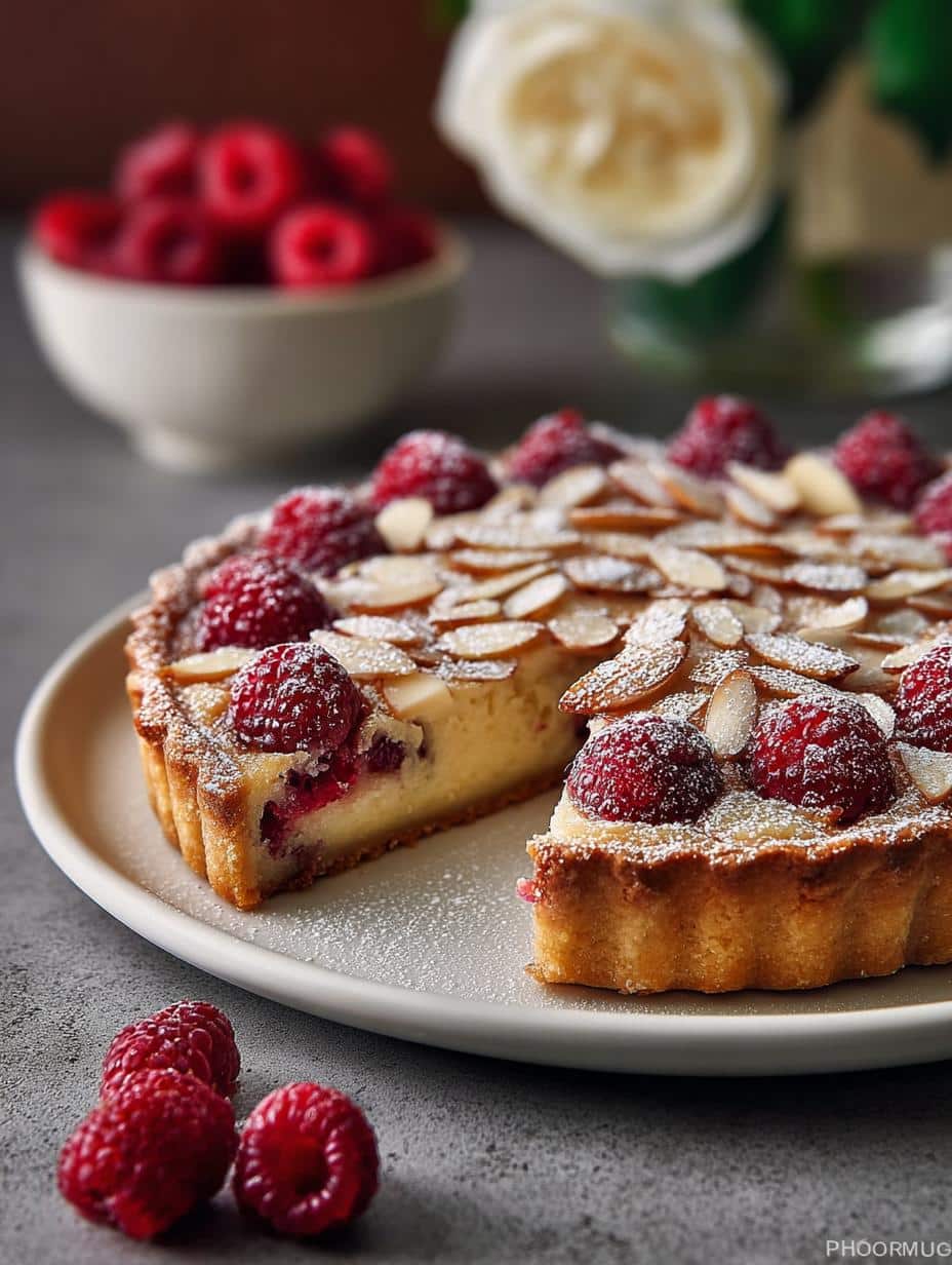 Raspberry Almond Frangipane Tart: 5 Reasons to Love It 3 Raspberry Almond Frangipane Tart: 5 Reasons to Love It - Raspberry Almond Frangipane Tart - additional detail