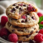 Raspberry Chocolate Chip Cookies