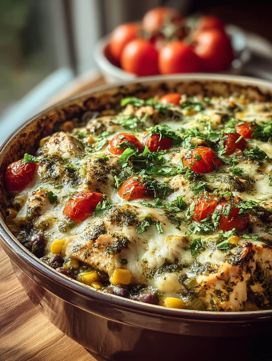 Salsa Verde Chicken Casserole: 7 Bold & Easy Dinner Ideas - Salsa Verde Chicken Casserole - main visual representation