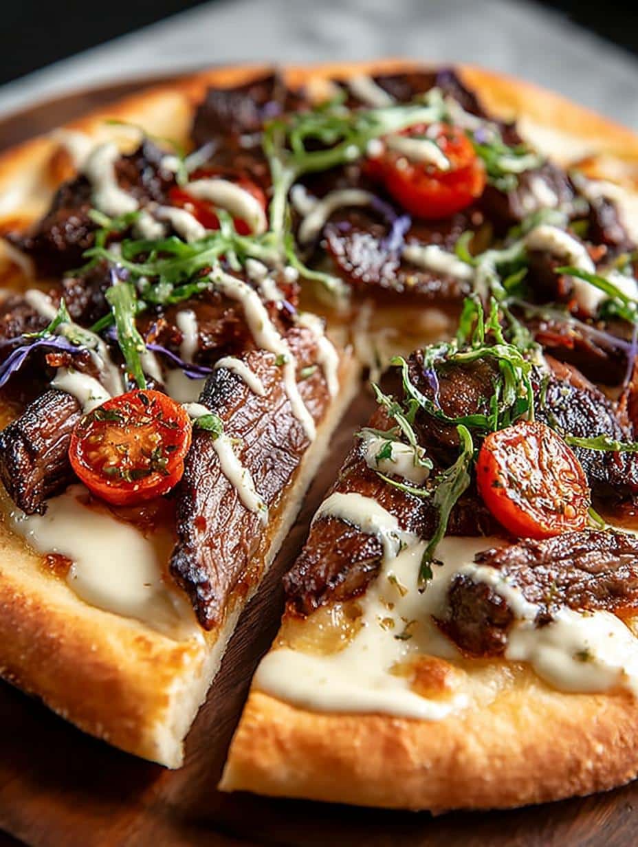 Short Rib Pizza with