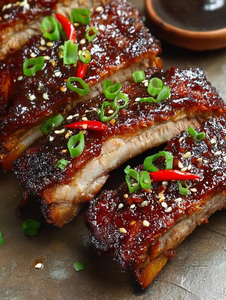 Sticky Asian Pork Ribs