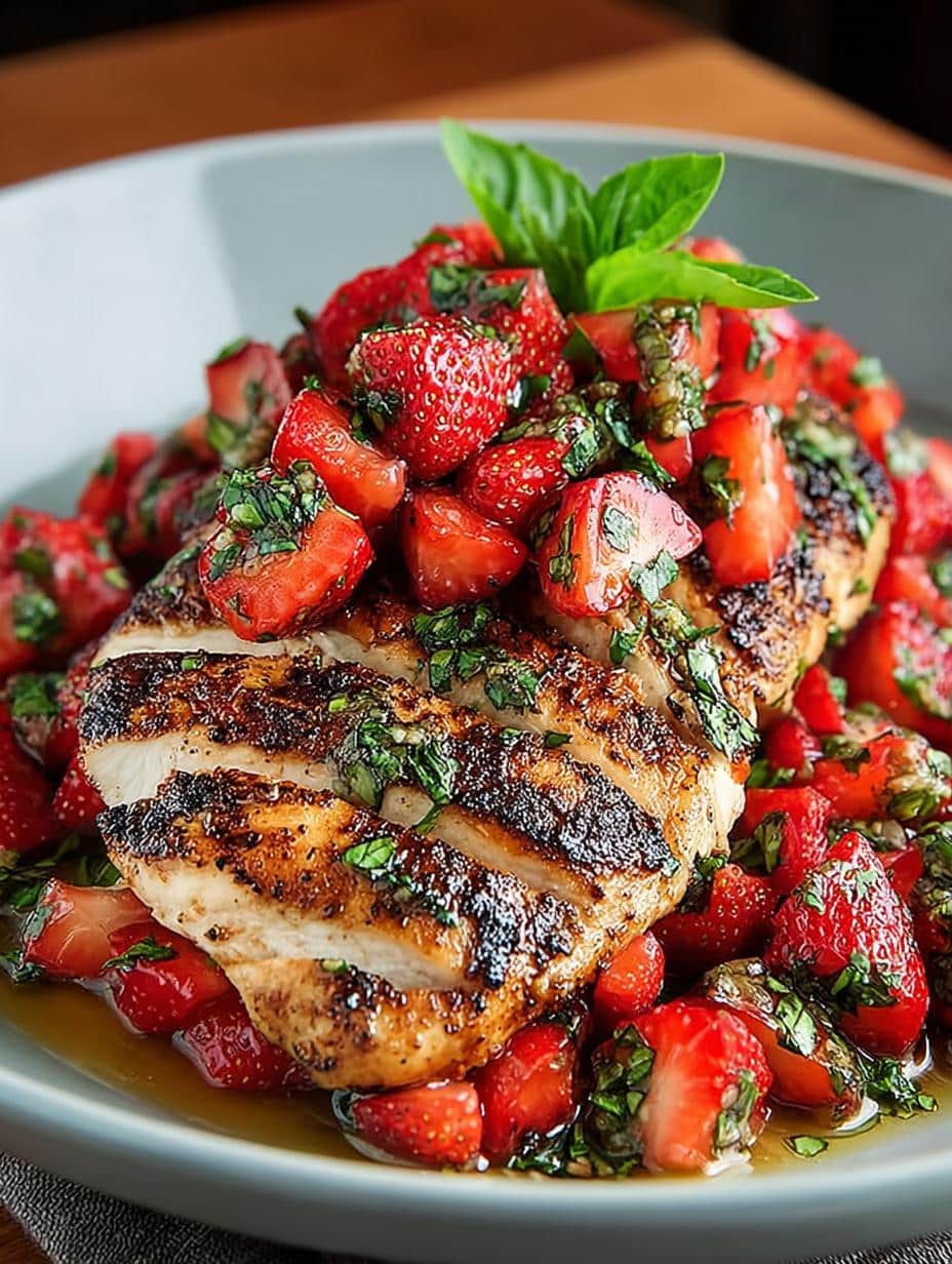 Strawberry Basil Chicken