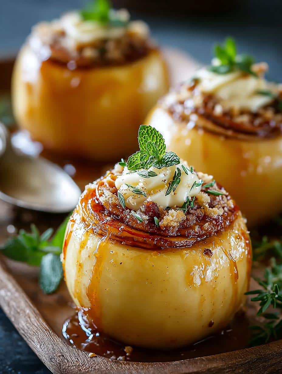 Delicious Stuffed Baked Apples for Cozy Family Gatherings - Stuffed Baked Apples - main visual representation