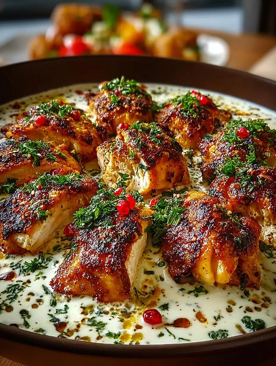 Turkish Chicken with Creamy: A Bold Delight - Turkish Chicken with Creamy - main visual representation