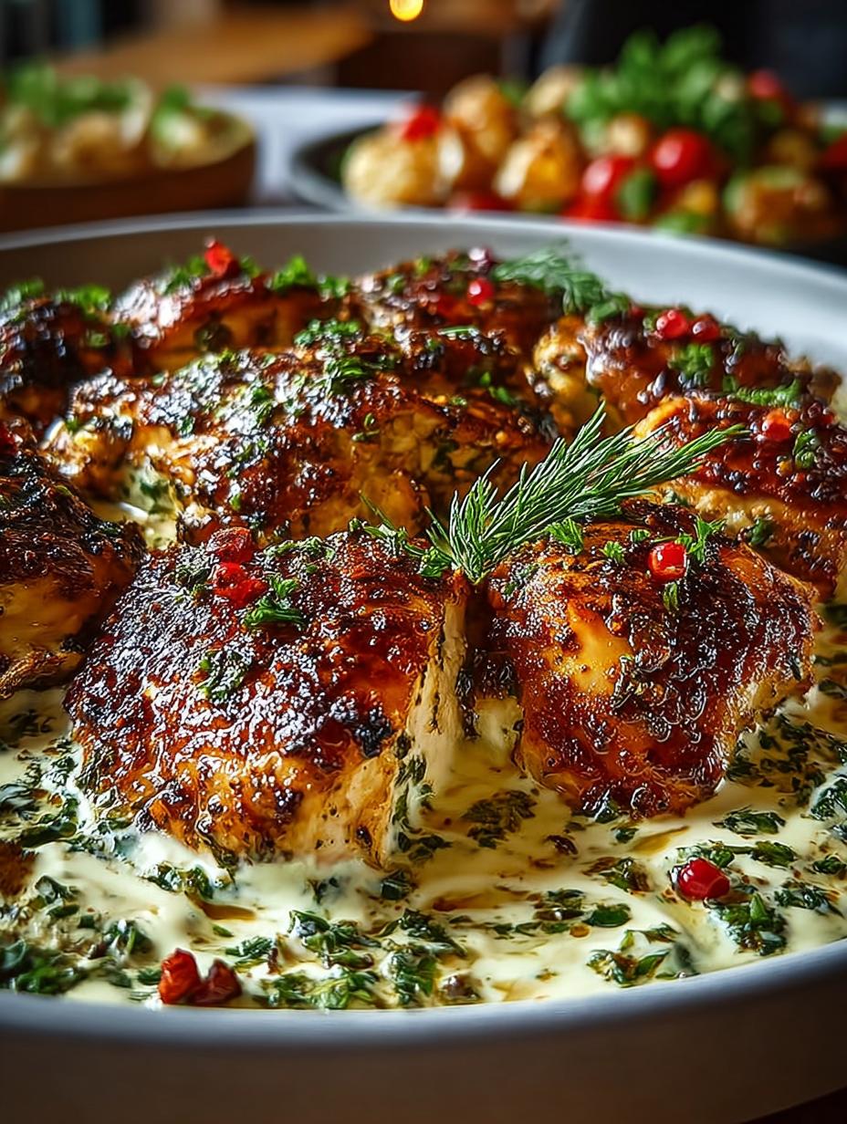 Turkish Chicken with Creamy: A Bold Delight 3 Turkish Chicken with Creamy: A Bold Delight - Turkish Chicken with Creamy - additional detail