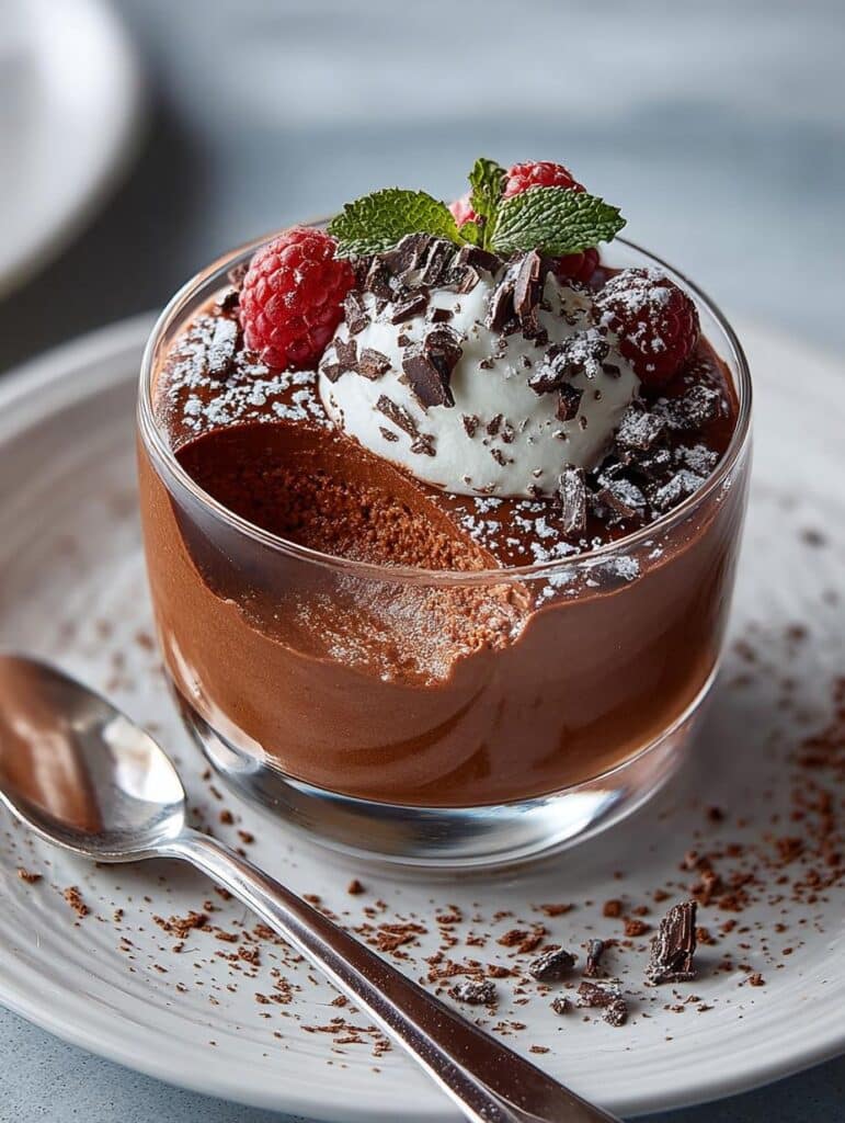 Vegan Chocolate Mousse with