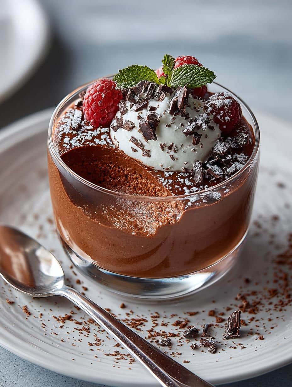 Vegan Chocolate Mousse with
