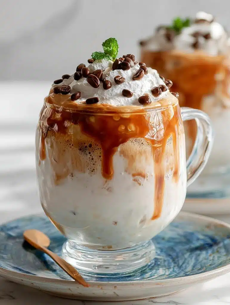 Vegan Dalgona Coffee with