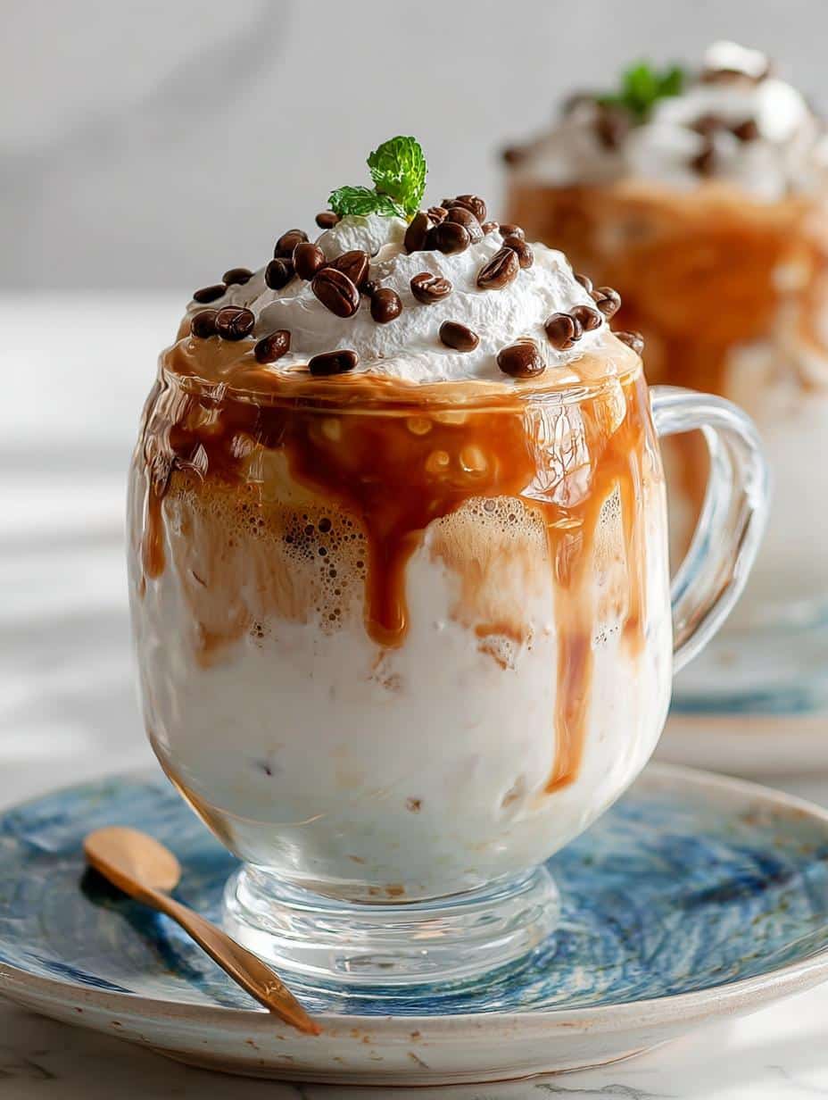 Vegan Dalgona Coffee with