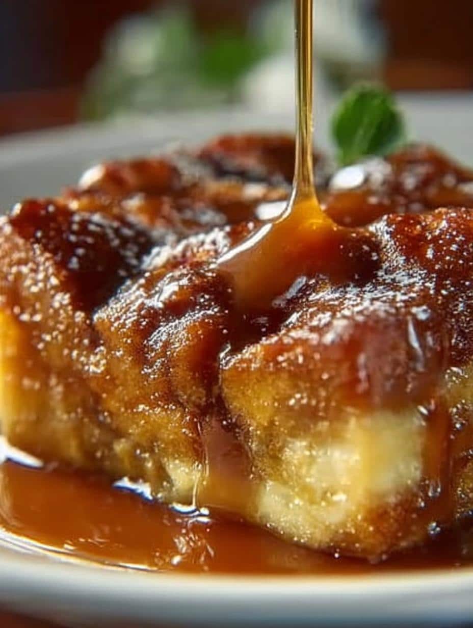Delicious Whiskey Caramel Bread Pudding Recipe - Whiskey Caramel Bread Pudding - additional detail