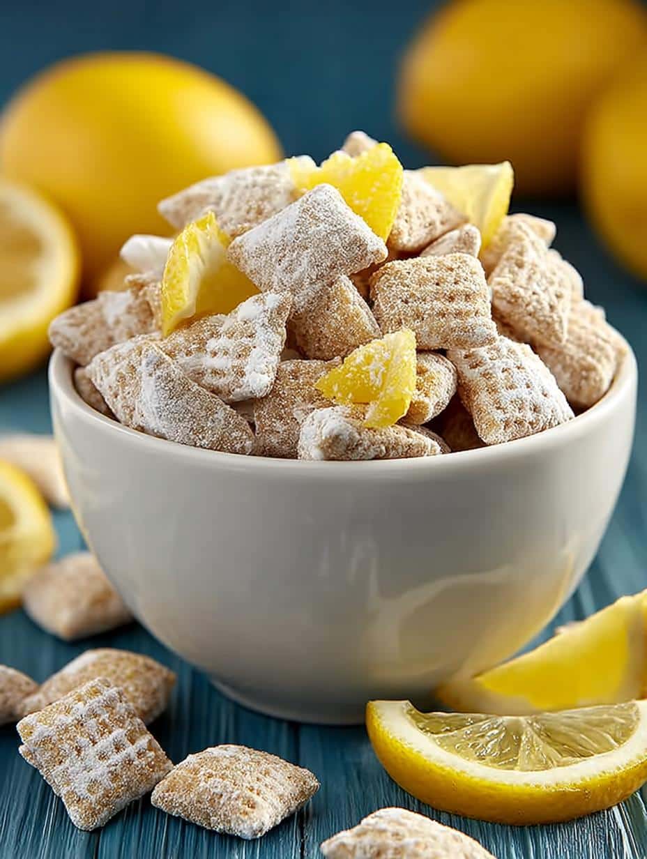 Zesty Lemonade Puppy Chow