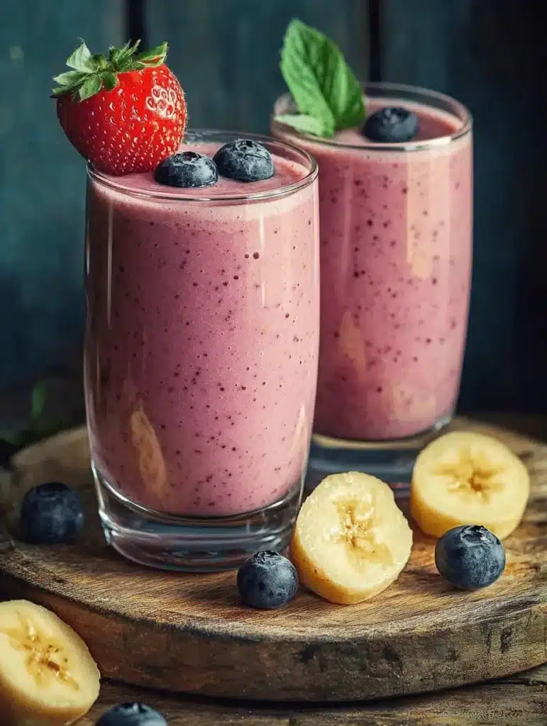 Colorful smoothie recipes made with fresh fruits and greens