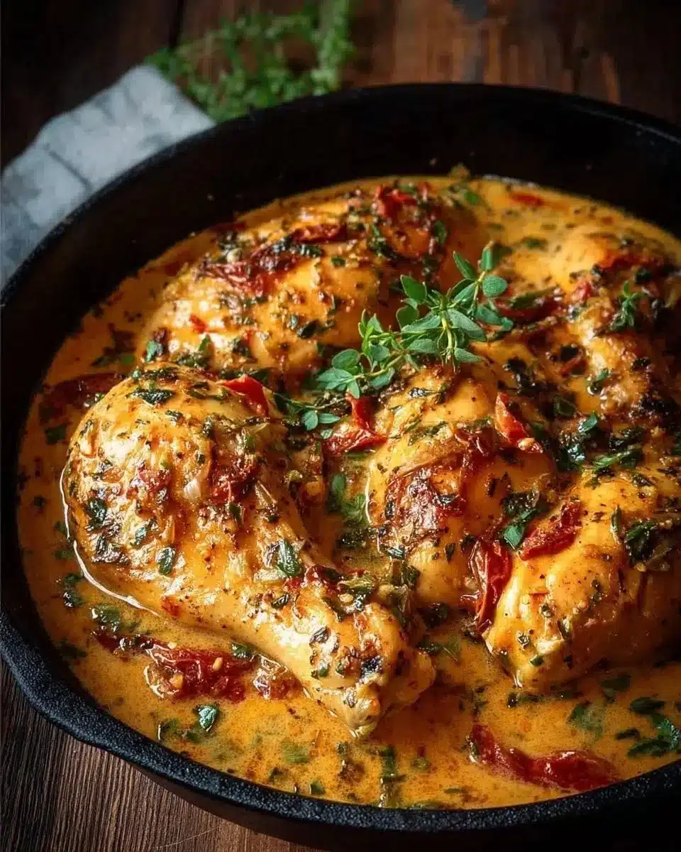 Marry Me Chicken: Creamy Skillet Recipe 1 Creamy Marry Me Chicken skillet recipe featuring tender chicken and rich sauce