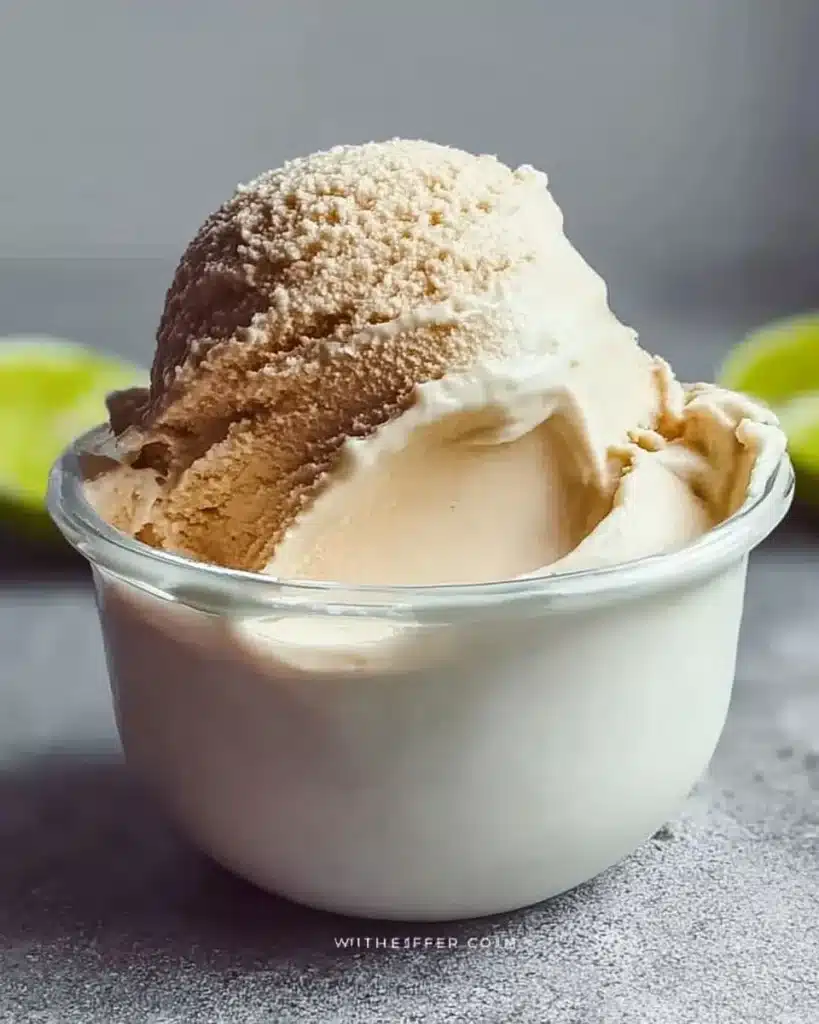 Ninja Creami Protein Ice Cream made with 4 ingredients