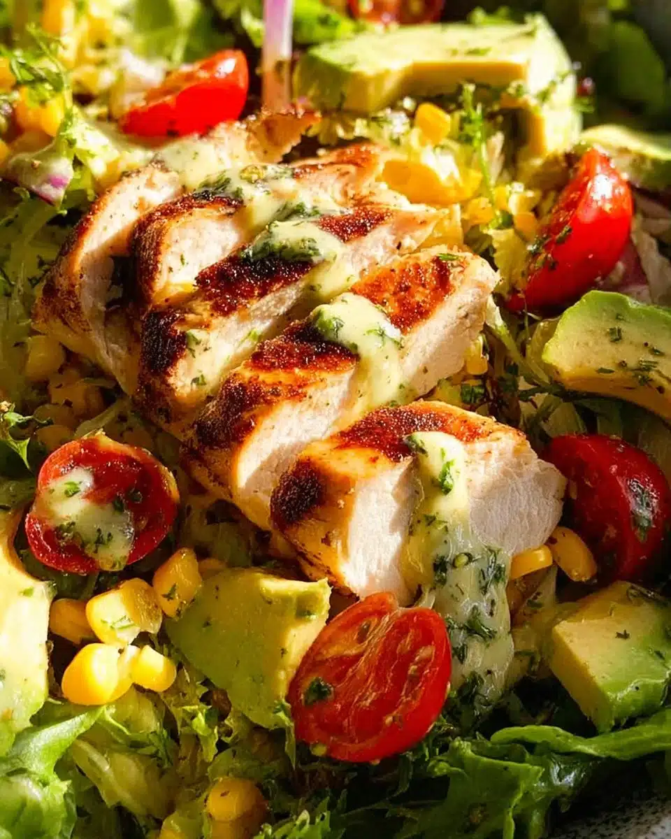 Delicious Lemon Chicken Salad with fresh ingredients and vibrant flavors