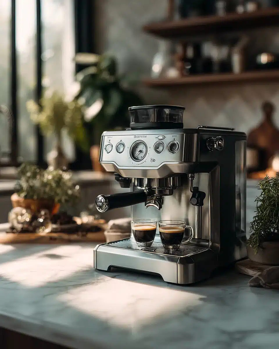 Breville Barista Express - Best Espresso Machine For Beginners