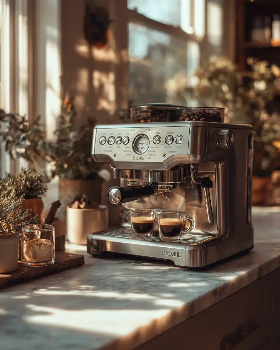 Breville Barista Express - Best Espresso Machine For Beginners