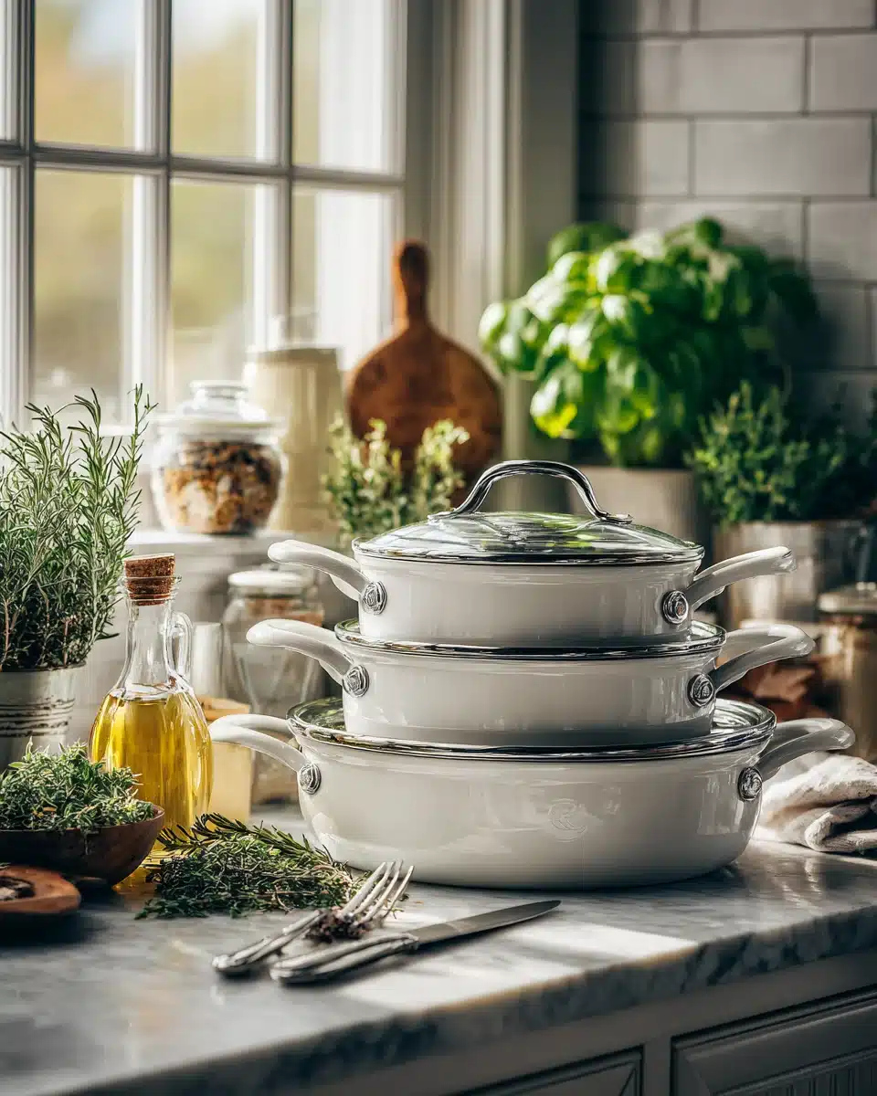 Rachael Ray Cucina 12-Piece - Best Nonstick Cookware Set