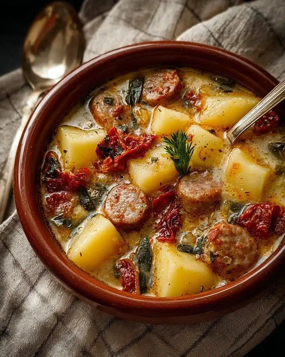 Italian Sausage Potato Soup