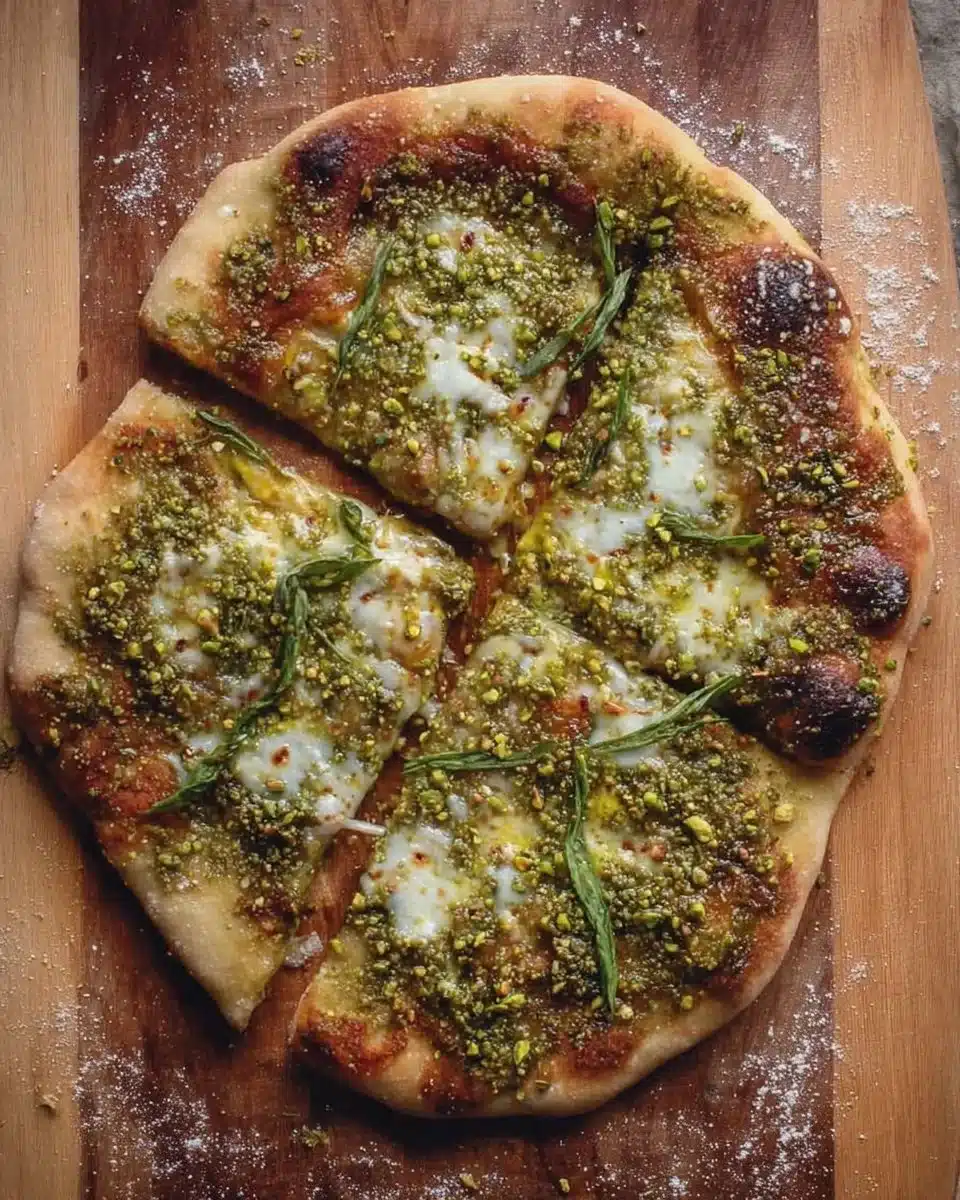 Pistachio Pesto Pizza