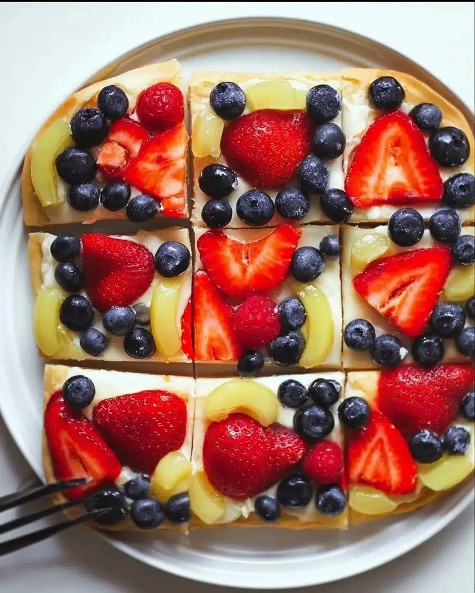 Easy Fruit Pizza