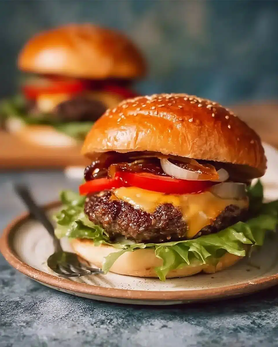 Juicy Simple Hamburgers