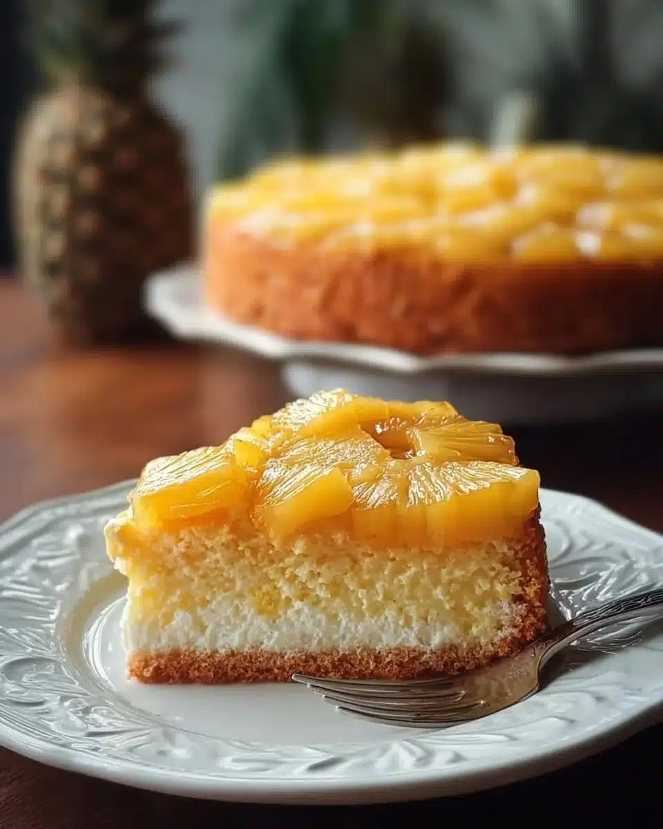 Juicy Pineapple Heaven Cake